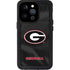 University of Georgia Black Jersey iPhone 15 Pro Waterproof Case